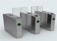 Automatic Elliptical Synchronization Full Height Turnstile For IC / ID Card Readers