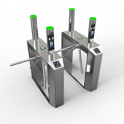 Security Access Control Communication Interface Stainless Steel Automatic tripod turnstile gate mechanism