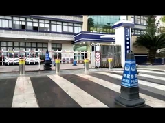 Kontrol Akses Kendaraan Hidrolik Terintegrasi Retraktabel 304 Road Bollard