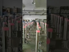 Pintu Ayun Pejalan Kaki Baja Tahan Karat 304 Setinggi Pinggang