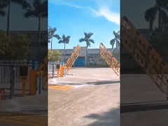 Sistem Gerbang Penghalang Udara Kontrol Lampu Lalu Lintas Pengenalan Pelat Nomor