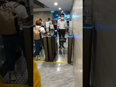 Stasiun Kereta Bawah Tanah SS314 Gerbang Ayun Pejalan Kaki Lorong 600mm 0.4S