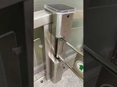 Gerbang Penghalang Tipe P Ayun Dua Arah 90 Derajat Bermotor Sepenuhnya