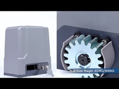 DC24V 500kg Kapasitas Pemuatan Saklar Batas Elektronik Motor Gerbang Geser Dengan Baterai Cadangan