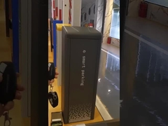 Warna Kuning Perumahan DC Brushless Motor Parking Smart Barrier Gate