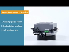 Penggerak Rantai 1200N Remote Control Pengangkatan Mudah Motor Pintu Garasi Geser Otomatis Pintar Universal