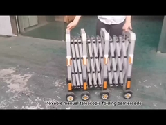 Pabrik Supply Crowd Control Manual Expandable Dorong dan Tarik Pagar Penghalang Gerbang