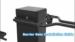 Video pemasangan lengan penghalang DZ-2307