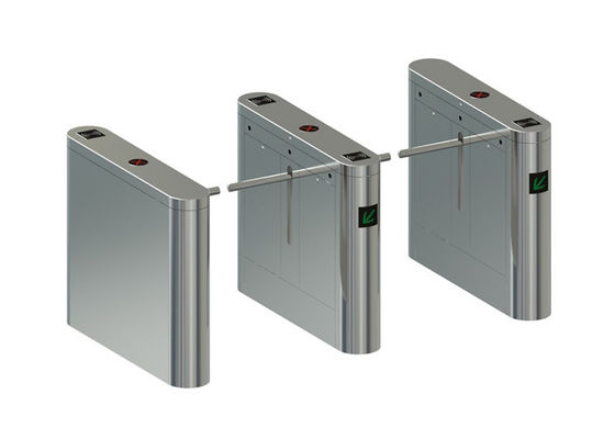 IP55 RFID Security Gate Access Control Double Moter Bridge Drop Arm Turnstile