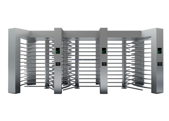 Remote Control Revolving Full Height Turnstile Barrier Dengan Tiga Pintu