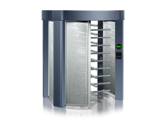 304 stainless steel full height turnstile dengan plat card reader dan 5 juta kali umur produk