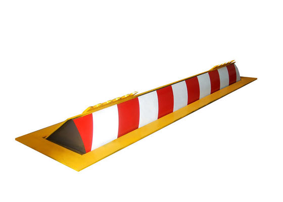 Penghalang Jalan Hidrolik Kontrol PLC Baja Tahan Karat A3 dengan Waktu Naik 3 Detik untuk Keamanan Tinggi