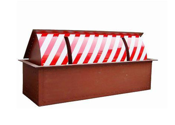 Penghalang Jalan Hidrolik Otomatis Keamanan Tinggi dengan Waktu Naik 3s, Beban 80T, dan Bilah Baja Tahan Karat 304