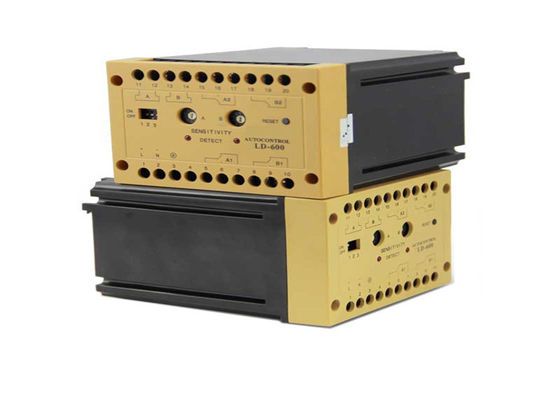 Detektor Loop Lalu Lintas LD-600 dengan 4 Relai dan Kabel Loop 200m untuk Sistem Manajemen Parkir