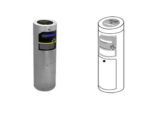 Dropbox Card Collector dengan Kapasitas 280 Kartu dan AC230 Power Input untuk Kontrol Akses Terintegrasi