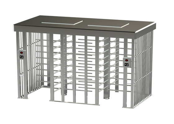 Mekanisme Penguncian Solenoida Sisi Ganda Full Height Turnstile Semi auto Rotating Arm