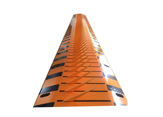 Pneumatic Hydraulic Two-Way Tire Killer dengan ketebalan bilah 10mm dan 40T Min. Loading untuk kontrol kendaraan jalan raya