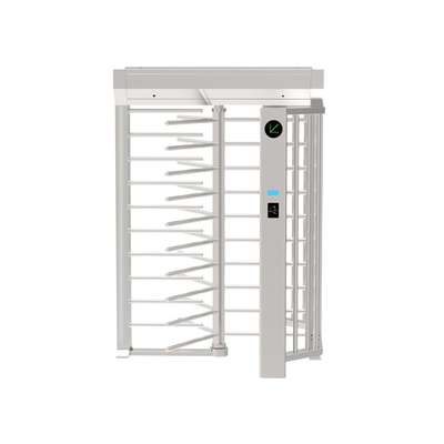 Semi Auto Full Height Turnstile Single Lane Access Control Reader Bangunan Pintu Masuk Luar