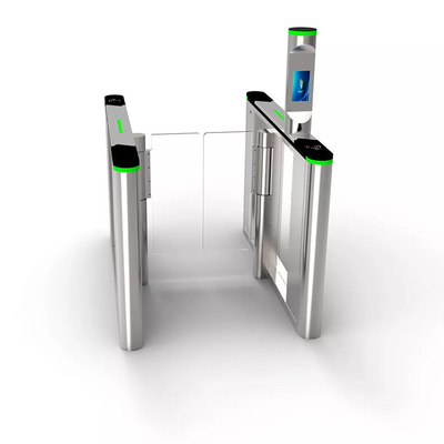 BLDC Motor Swing Gate Turnstile Face Recognition Fast Lane SS304 Speed ​​​​Gate Turnstile