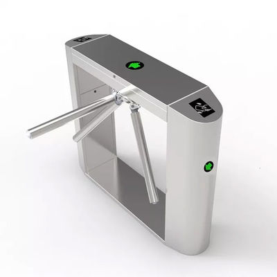 Keamanan Tripod Turnstile Gate Manual Kontrol Akses Supermarket Semi Otomatis