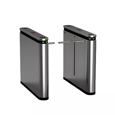 SS304 Drop Arm Barrier Sistem Kontrol Akses Pintu Masuk ESD Pintu Putar Optik Satu Lengan