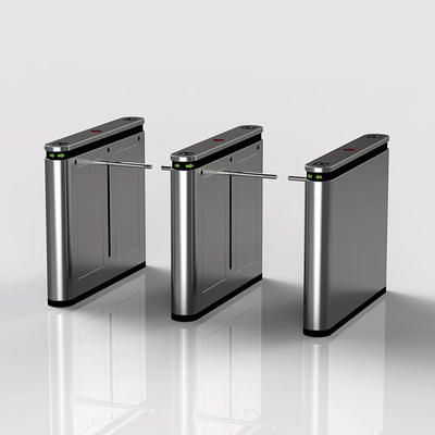 24V BLDC Motor Drop Arm Turnstile Indikasi Lampu LED Bi Directional Ukuran Ramping