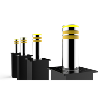 Electric Hydraulic Rising Bollard 304 316 Kontrol Stainless PLC Untuk Kendaraan Luar Ruangan