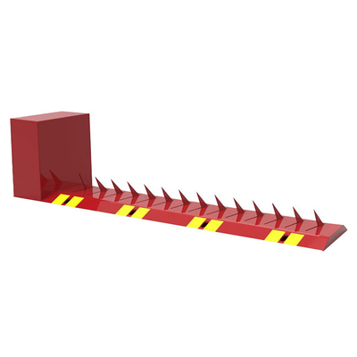 Pembunuh Ban Jalan Jarak Jauh Hidrolik Dengan Spike Anti Terrorist Heavy Duty Solid A3 Material