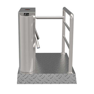 Sistem Tiket Tripod Turnstile Gate Barcode Kontrol Akses Sidik Jari RFID