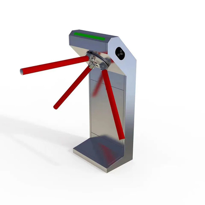 Mekanisme Gerbang Pintu Putar Tripod Tahan Air Vertikal Pembaca Kartu RFID