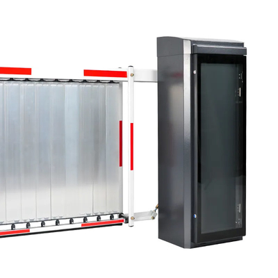 Parkir Otomatis Listrik Mengiklankan Barrier Gate Pagar Aluminium Boom Remote Control