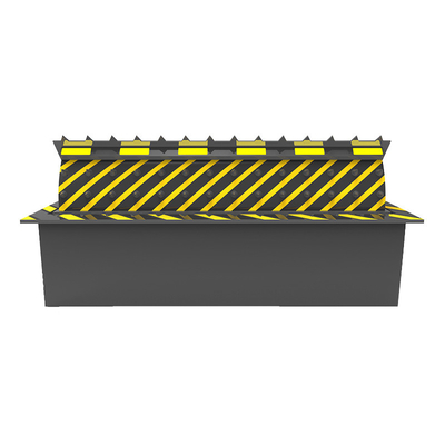 Road Blocker Hidraulik Tugas Berat 3 Fase 380V Lampu Peringatan LED Keamanan Tinggi