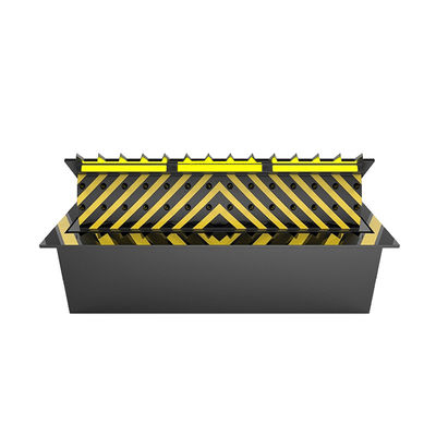 Penghalang jalan angkat hidraulik yang bisa ditarik