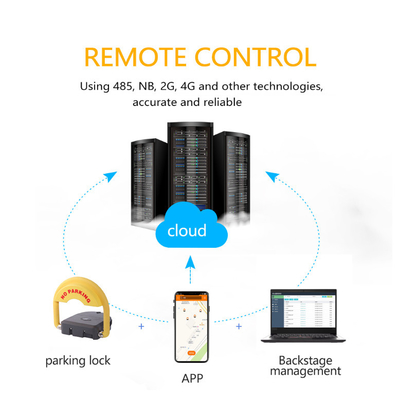 2G 3G 4G 5G Bluetooth Parking Space Lock Platform Cloud Server Remote Control