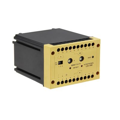 Kuning Warna Boom Barrier Gate Vehicle Loop Detector Saluran Tunggal Kelas Industri
