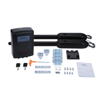 SW400DC Top-Rated DC 24V Daya Surya 400KG Single Leaf Swing Gate Opener