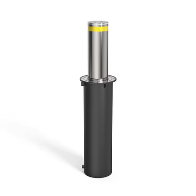 600mm Ketinggian Angkat Bollard Hidraulik Meningkat Multi Warna Reflective Strip OEM Logo Ditcetak