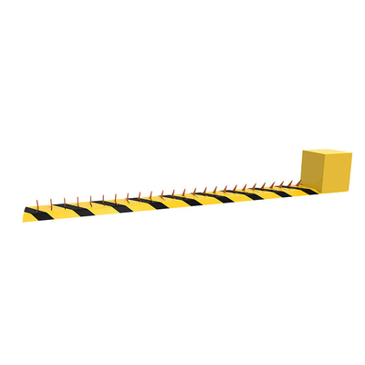 Speed Bump Elektronik Hidrolik Pengakuan Plat Lisensi Otomatis Spike Barrier Pembunuh Ban
