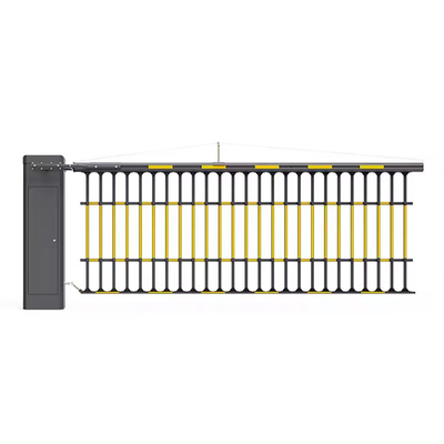 6 Meter 24V BLDC Motor Boom Fence Barrier Gate 3s hingga 16s Kecepatan disesuaikan IP 54 Kelas Perlindungan