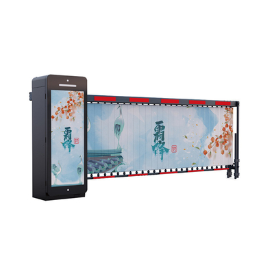 DC24V/AC110V/220V 50/60Hz IP54 Aluminium Penghalang Keamanan Otomatis Untuk Pusat Perbelanjaan