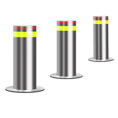 IP 68 Rating K4 Hydraulic Anti Parking Bollards dengan kekuatan dan kecepatan yang luar biasa 3s-4.5s