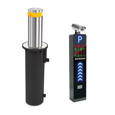 Pneumatic Hydraulic Roadside Bollards dengan AC200V -240V Power Supply dan 4.5s Rising Speed