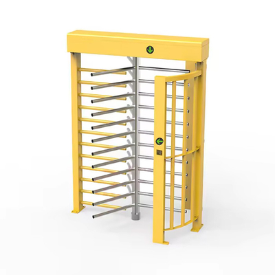 Turnstile Tinggi Penuh Tunggal/Dua Arah dengan Hot Dip Galvanizing dan Warna RAL