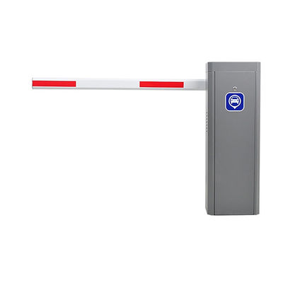 Non Spring Intelligent Adjustable Arm Barrier Gate DC24V Motor Kecepatan Tinggi 1.2s-3s