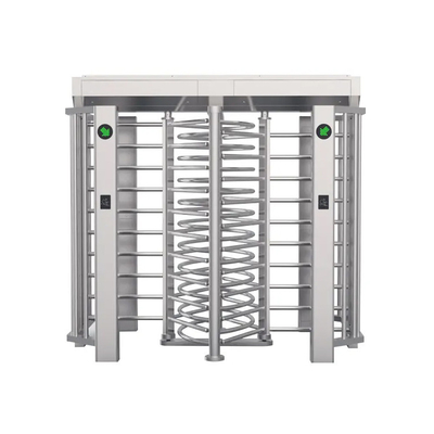 Masuk Dan Keluar Tinggi Penjuru Gerbang Turnstile Penjaga Keamanan Tinggi Semi-Automatik Garis Ganda