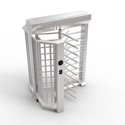 Keamanan Tinggi 120 derajat Single Double Lane Full Height Turnstiles Untuk Situs Konstruksi
