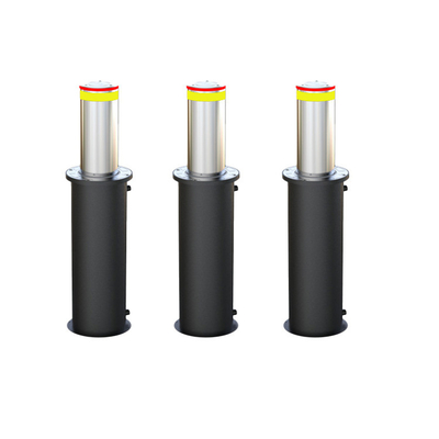 PLC Controller Driveway Bollard Stainless Steel Powder Coated Galvanis Sensor Inframerah