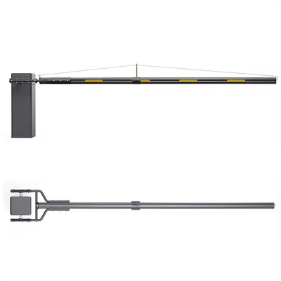 Heavy Duty Outdoor Parking Boom Barrier Gate 7m 8m 9m 10m 11m 12m Ultra Long Extend dengan Servo Motor