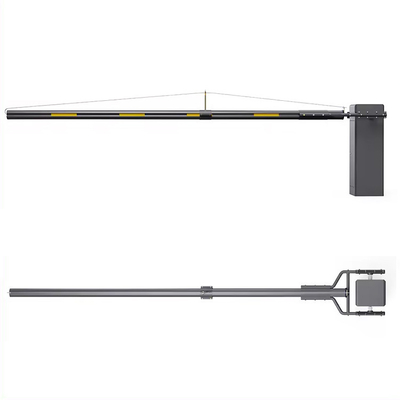 Gerbang Penghalang Kendaraan Berat 12 Meter Waterproof Windproof Carbon Fiber Boom