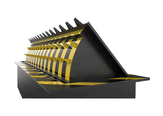 Kontrol Pintu Masuk Hotel 3.75KW Hydraulic Road Blocker Untuk Anti-Korosi Keamanan